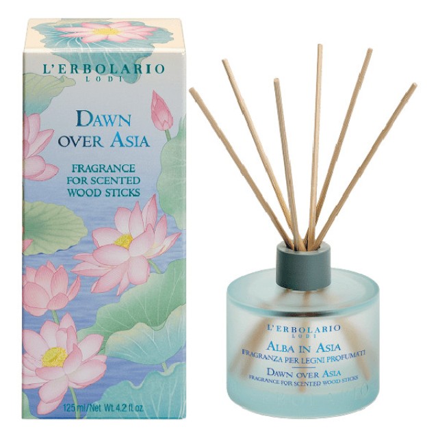 L'Erbolario Alba in Asia Fragrance for Scented Wood Sticks 125ml