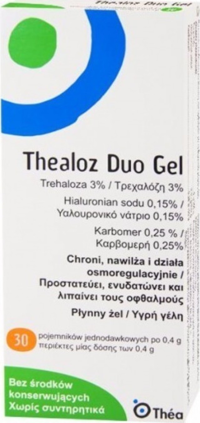 Thea Synapsis Thealoz Duo Gel 30x0.4gr