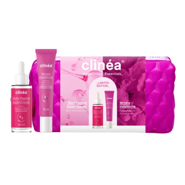Clinea Multipeptide Super Charger Serum 30ml & Wrinkle InstaShrink Eye Cream 15ml