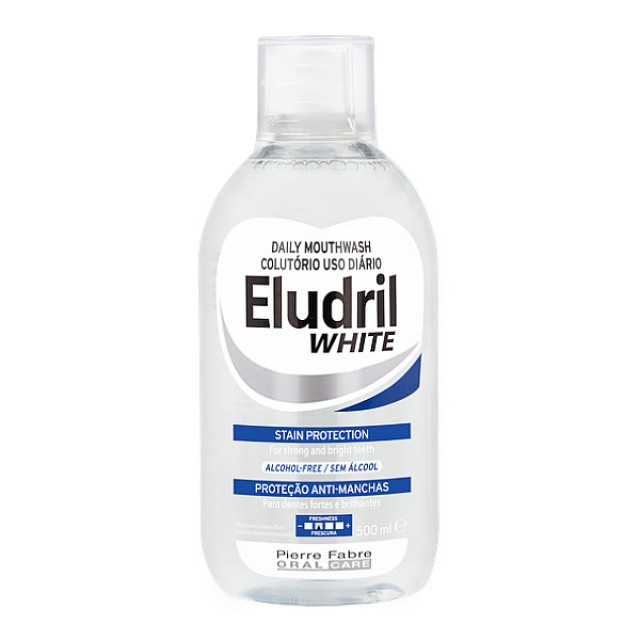Eludril White Mouthwash 500ml
