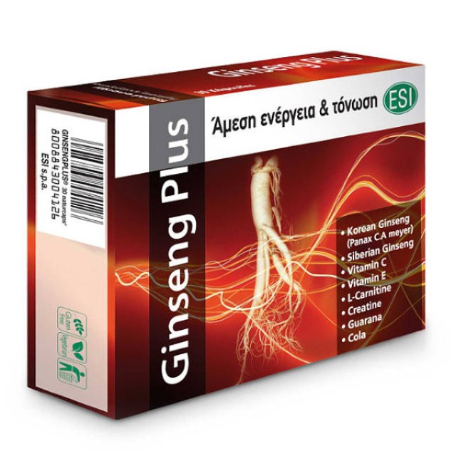 Esi GinsengPlus 30 φυτικές κάψουλες