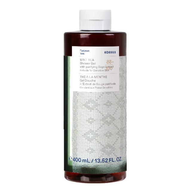 Korres Mint Tea Shower Gel 400ml