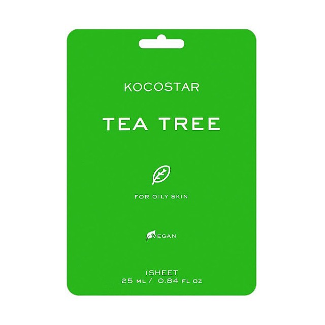 Kocostar Tea Tree Face Mask 1 τεμάχιο