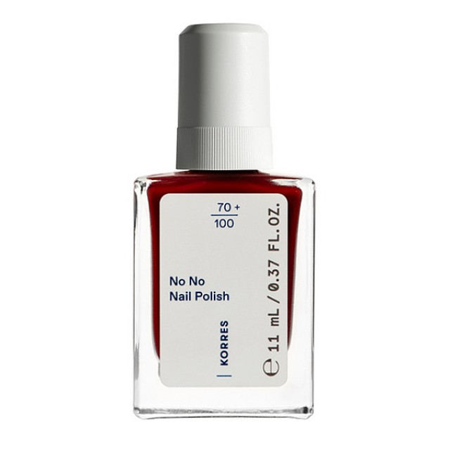 Korres No No Nail Polish 57 Wine Red 11ml