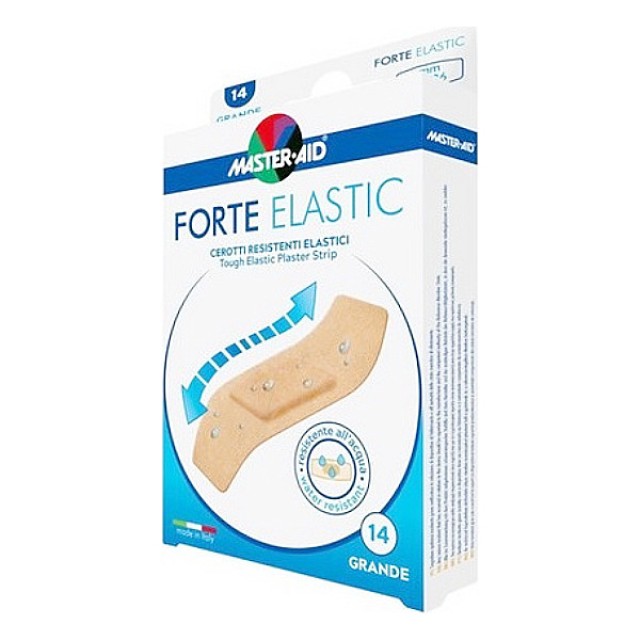 Master Aid Forte Elastic Strip Grande 78x26mm 14 τεμάχια