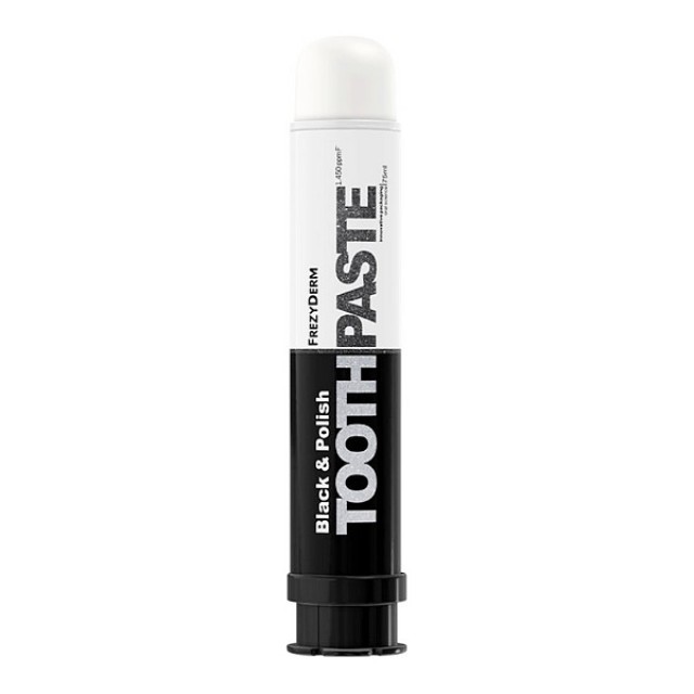 Frezyderm Black and Polish Toothpaste 75ml