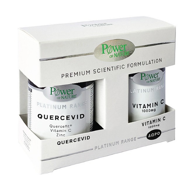 Power Health Platinum Range Quercevid 30 capsules & Vitamin C 1000mg 20 tablets