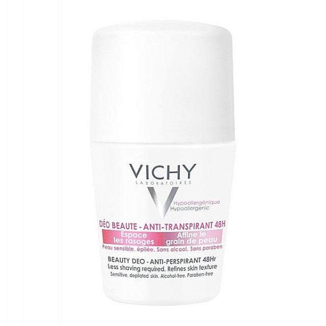 Vichy 48h Ideal Finish Deodorant Roll-Οn 50ml