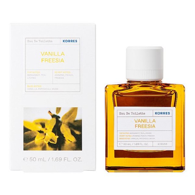 Korres Vanilla Freesia Eau de Toilette 50ml