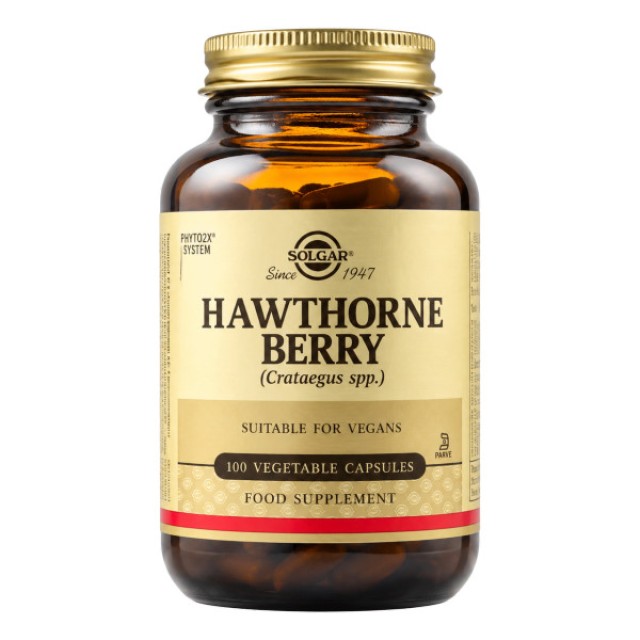Solgar Hawthorn Berry 100 φυτοκάψουλες
