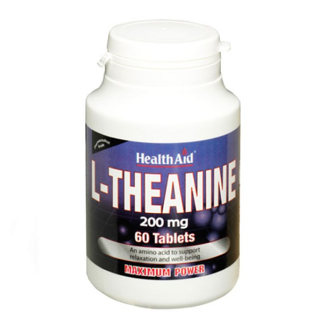 Health Aid L-Theanine 200mg 60 ταμπλέτες