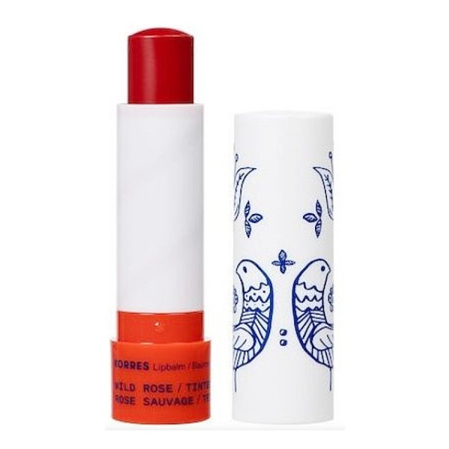 Korres Lipbalm Wild Rose with Color 4.5g