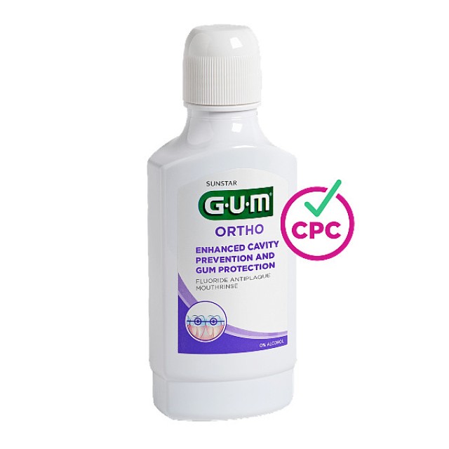 Gum Ortho Στοματικό Διάλυμα 300ml