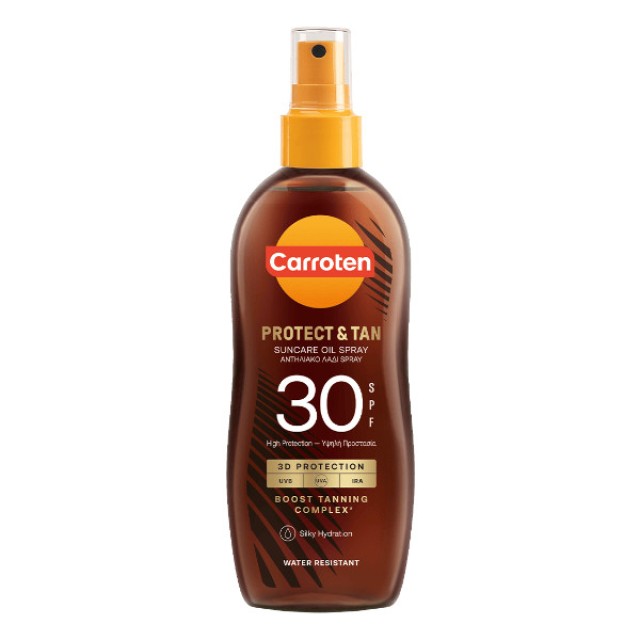 Carroten Protect and Tan Suncare Oil Spray SPF30 150ml