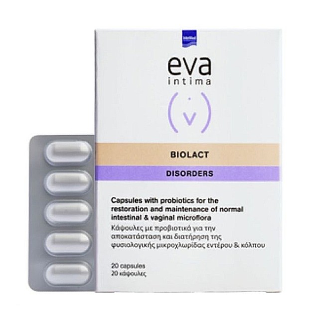 Intermed Eva Intima Biolact Disorders 20 κάψουλες