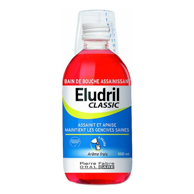 Eludril Classic Mouthwash For Gum Protection 500ml