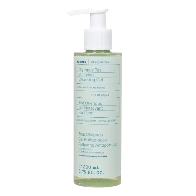 Korres Olympus Tea Purifying Cleansing Gel 200ml