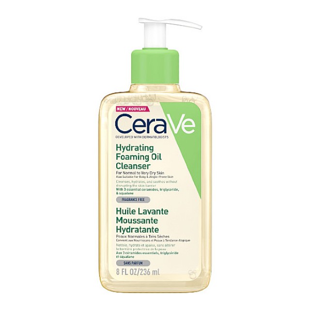 CeraVe Hydrating Foaming Oil Cleanser 236ml