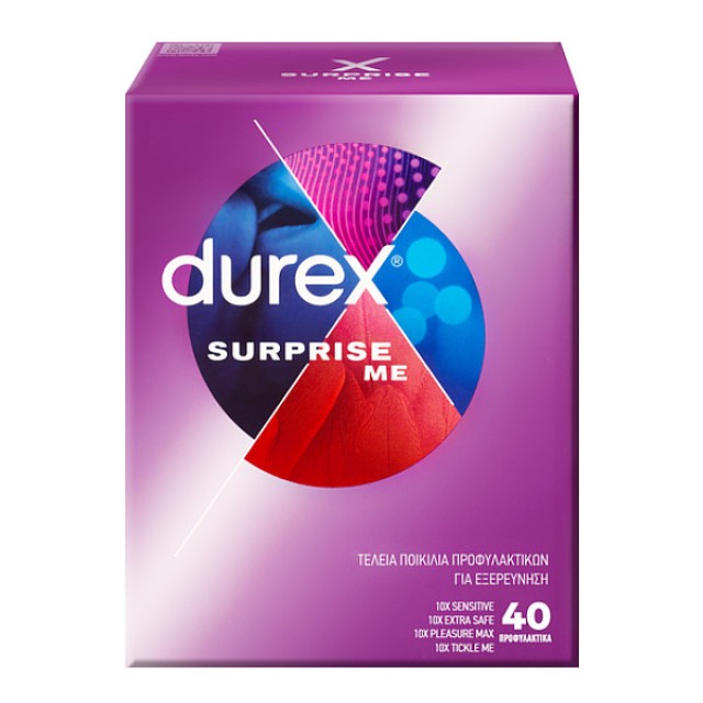 Durex Surprise Me 40 τεμάχια