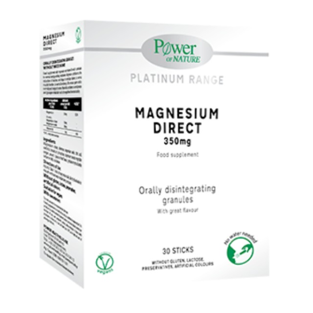 Power Health Platinum Range Magnesium Direct 30 φακελάκια