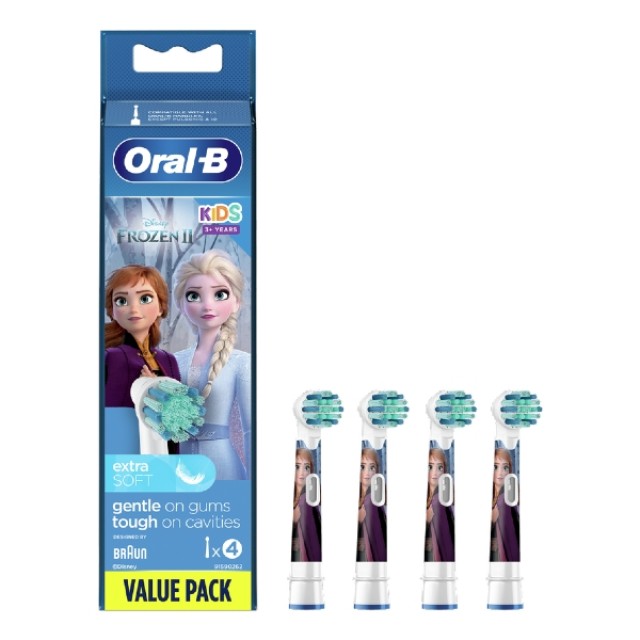 Oral-B Kids Frozen Ανταλλακτικές Κεφαλές 4 τεμάχια