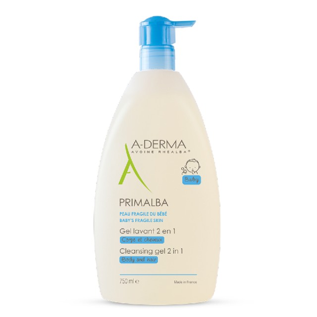 A-Derma Baby Primalba Cleansing Gel 2in1 750ml