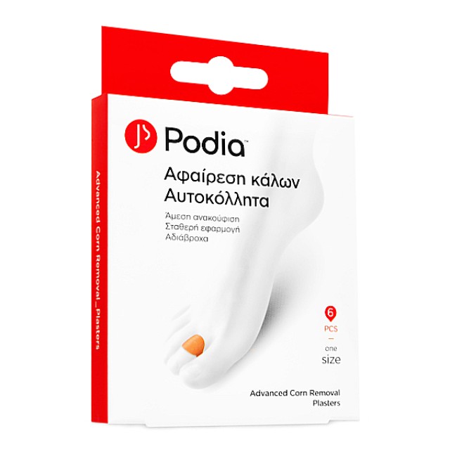 Podia Adhesive Callus Removal Pads 6 pcs