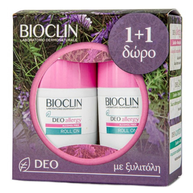 Bioclin Deo Allergy Roll-On 2x50ml