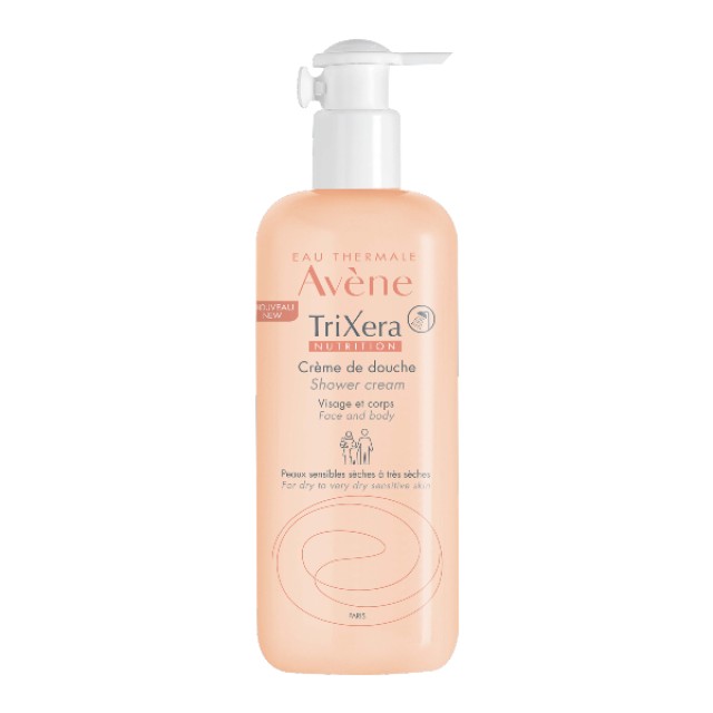 Avene Trixera Shower Cream Θρεπτικό & Eνυδατικό Kρεμώδες Aφρόλουτρο Special Price 500ml