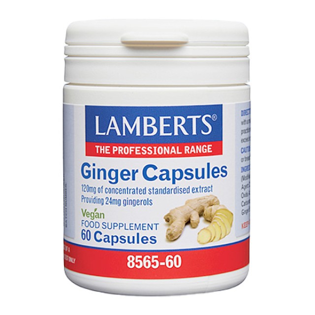 Lamberts Ginger 120mg 60 capsules
