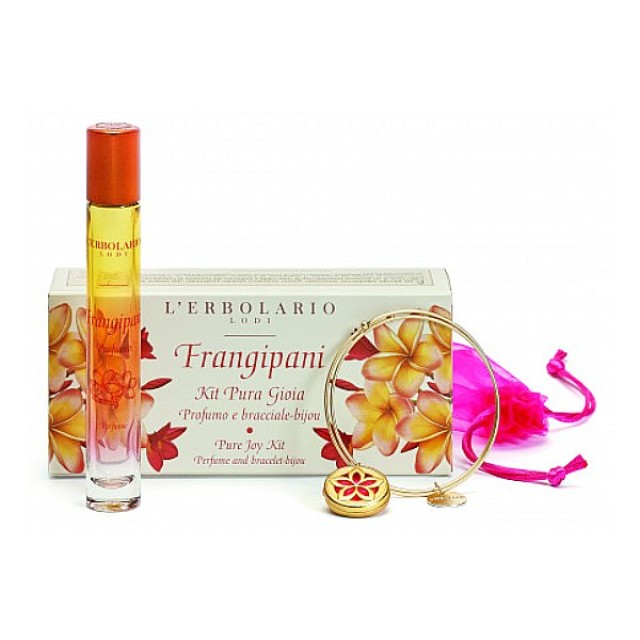 L'Erbolario  Frangipani Kit Pura Gioia Άρωμα 15ml & Βραχιόλι