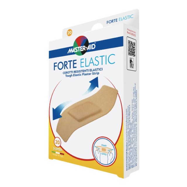Master Aid Forte Elastic Strip Super 20 τεμάχια