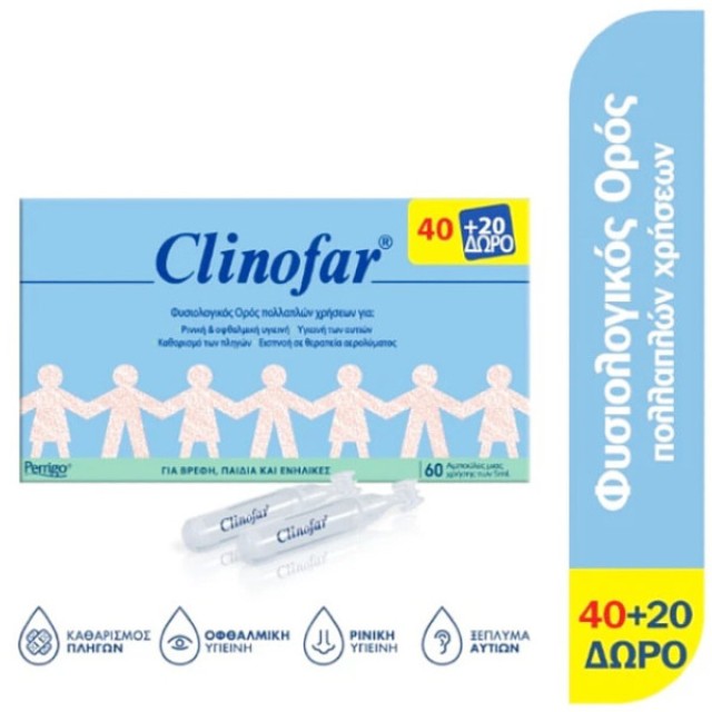 Clinofar Sterile Saline 60x5ml