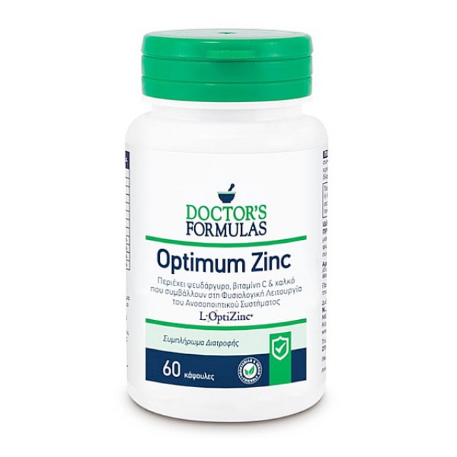 Doctor's Formulas Optimum Zinc 60 κάψουλες