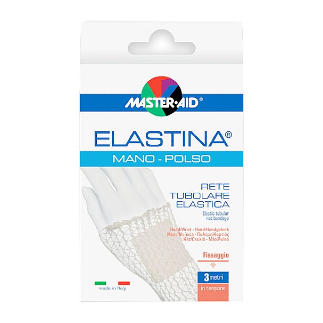 Master Aid Elastina Mano-Polso Επίδεσμος για Παλάμη-Καρπό 3 μέτρα