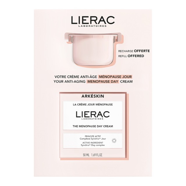 Lierac Arkeskin The Menopause Day Cream 50ml & Refill 50ml