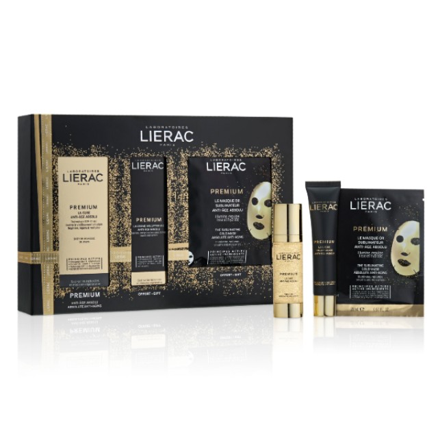 Lierac Xmas Set Premium La Cure Anti Age Absolu 30ml & Premium Creme Voluptueuse 30ml & Premium Mask 20ml