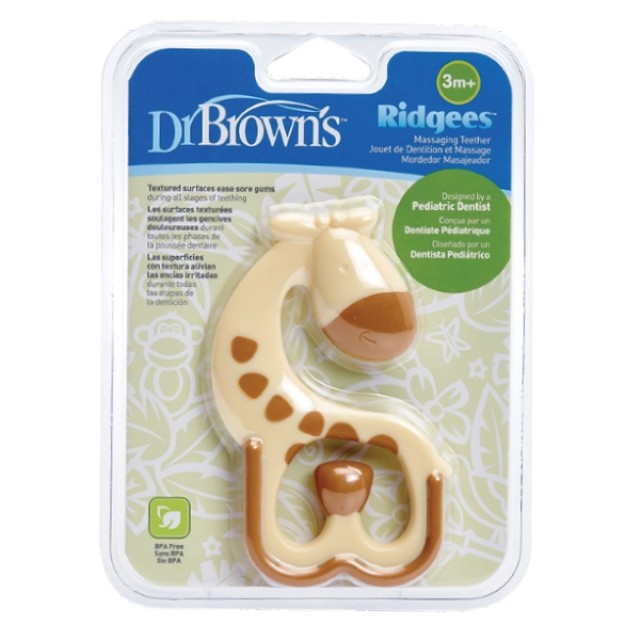 Dr. Brown's Giraffe Teething Ring 1 piece