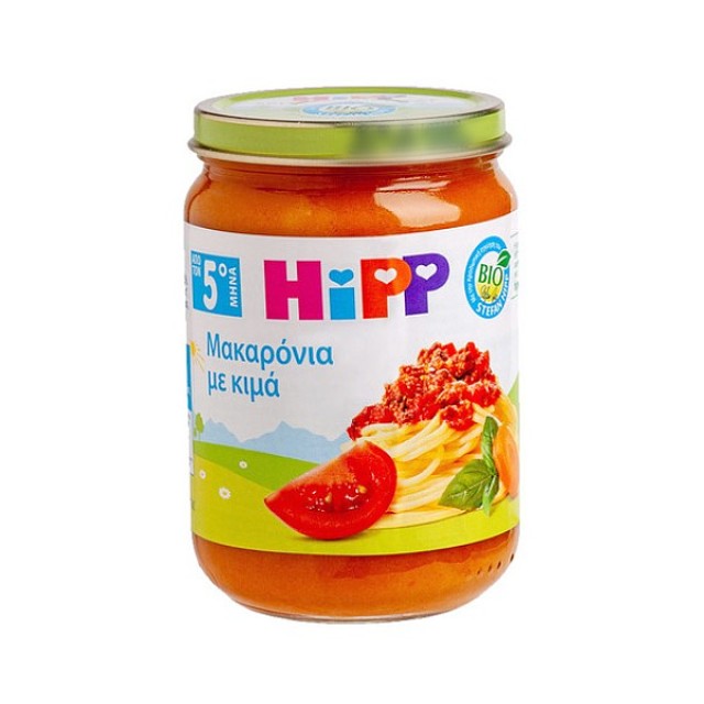 Hipp Baby Meal Spaghetti with Minced Organic Farming 4m+ 190g