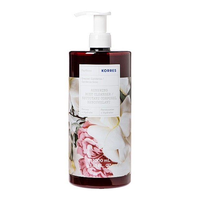 Korres Grecian Gardenia Renewing Body Cleanser 1000ml
