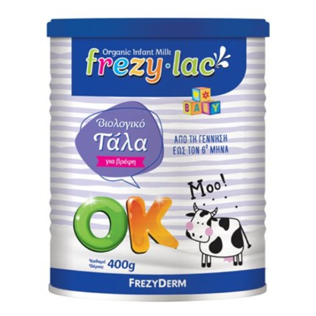 Frezylac OK Βιολογικό Γάλα σε Σκόνη Εώς 6μηνών 400gr