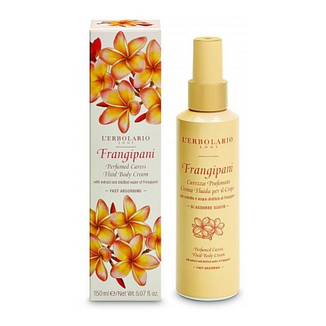 L'Erbolario Frangipani Λεπτόρρευστη Κρέμα Σώματος 150ml