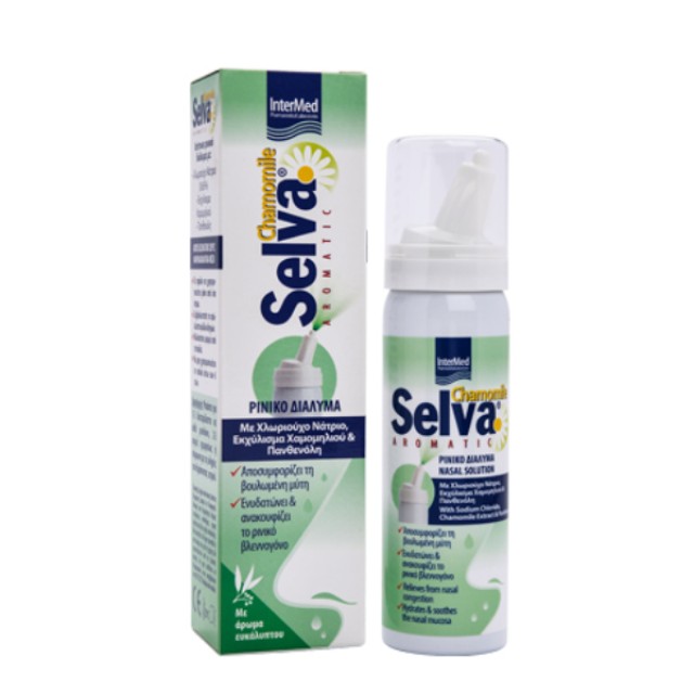 Intermed Selva Aromatic Nasal Solution Με Άρωμα Ευκάλυπτου 50ml