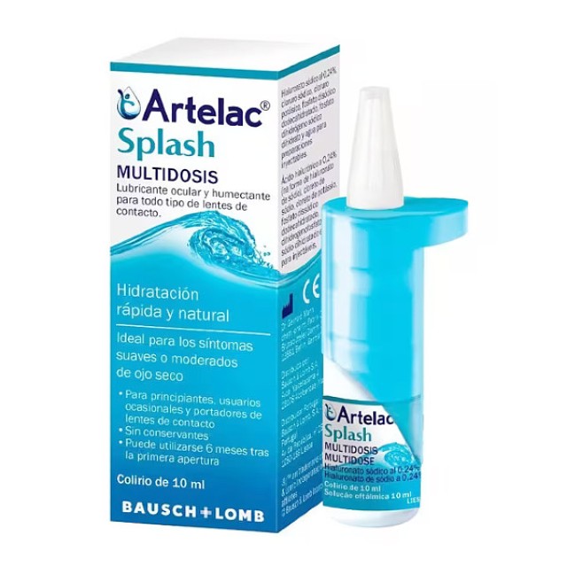 Bausch & Lomb Artelac Splash Drops 10ml