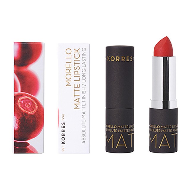 Korres Morello Matte Lipstick 54 Classic Red 3,5g