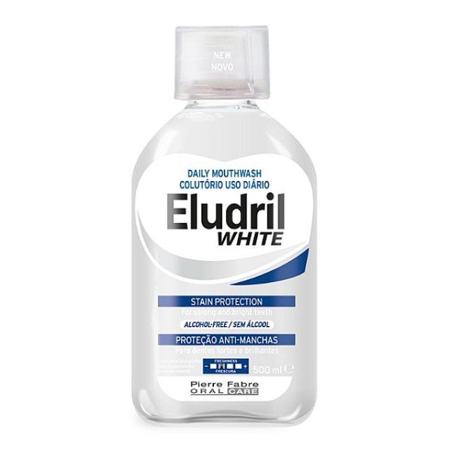 Eludril White Oral Solution for White Teeth 500ml