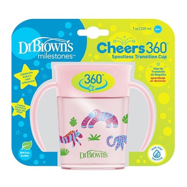 Dr. Brown's Cup 360 With Handles Girl 200ml