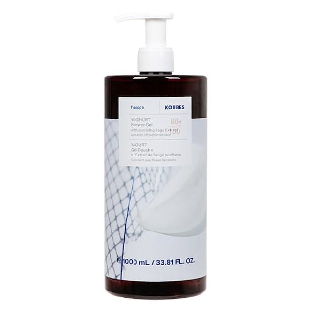 Korres Yoghurt Shower Gel 1000ml