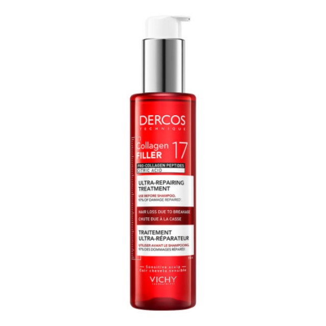 Vichy Dercos Collagen 17 Filler Pre-Shampoo 150ml