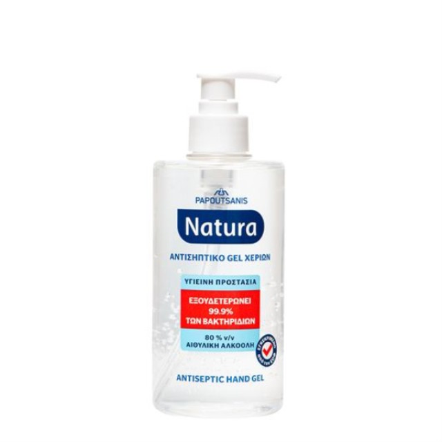 Natura Αντισηπτικό Gel Χεριών 400ml